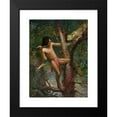 thumbnail image 2 of Frank Earle Schoonover 11x14 Black Modern Framed Museum Art Print Titled - Ahuitzotl and the Ocelot (1917), 2 of 5