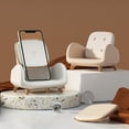 thumbnail image 3 of ZHAOCHENG Cargadores Inalámbricos Soporte Magnético 15W Altura Ajustable Soporte Para Teléfono Celular 3 En 1 Sofá Sillón Estación De Carga Para Oficina - Blanco, 3 of 5