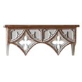 thumbnail image 2 of Étagère Murale Rangement Rustique Suspendu Rétro pour Bureau Maison Couloir Décor 40cmx18cmx17cm, 2 of 8