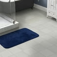 thumbnail image 2 of Garland Rug Traditional Washable Nylon Navy Bath Rug, 30" x 50", 2 of 8