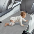 thumbnail image 1 of Reposapiés de avión para niños, cama de viaje, hamaca de pie de avión para bebé, asiento de avión para niños, accesorios de viaje de avión portátiles Gris Fernando Reposapiés de avión, 1 of 8