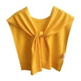 thumbnail image 3 of Wlynlyn Women Shawl Fashion Shrug Knit Casual Solid Color Warpped Sweater Scarf Tops, 3 of 3