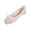 White#1, variant on ShiShine Women's Mesh Ballet Flats Cute Bow Square Toe Slip On Shoes Breathable Soft Comfort Walking Shoes