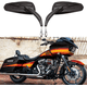 thumbnail image 1 of Espejo retrovisor para motocicleta Harley, espejo retrovisor modificado para motocicleta Fat Boy Road King, espejo retrovisor de Metal, 1 of 2