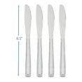 thumbnail image 4 of Mainstays 3-Piece Lace Pattern Dinner Knives Silver, Adult, 4 of 4