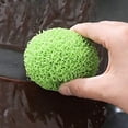 thumbnail image 2 of bangyoudaoo Cleaning Ball Kitchen Washing Dishes, Brushing Pot House Stores Stainless Steel Cleaning Brush Multi-steel Wire Ball Green 1pc, 2 of 9