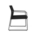 thumbnail image 4 of Fauteuil d'Invité pour Réception Salle d'Attente Soins de Santé / Acier Charbon / Noir, 4 of 5