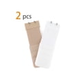 thumbnail image 2 of INSPIRE CHIC Women's Elastic Bra Hook Extensions 3 Rows 2 Pcs Apricot 3 and White, 2 of 6