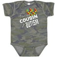 thumbnail image 3 of Inktastic I Love My Cousin with Autism Boys or Girls Baby Bodysuit, 3 of 5