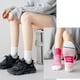 thumbnail image 4 of Qarigey 10 pares de calcetines de algodón, estilo de vida activo, atlético para mujer, 10 pares de medias deportivas, calcetines atléticos Medias azul, 4 of 6