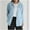 c01Blue, variant on Arnsht Womens Spring and Winter Cardigan Jacket Linen Blazer Casual Long Sleeve Lightweight Button Jackets with Pocket Green S