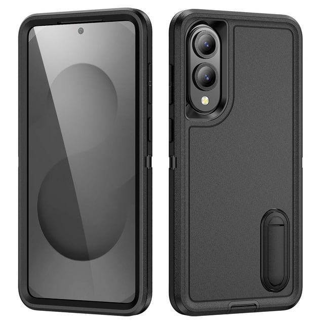 TYJKeJi Case with Kickstand Drop Resistant Shockproof Stander Case For Samsung Galaxy S25 Edge