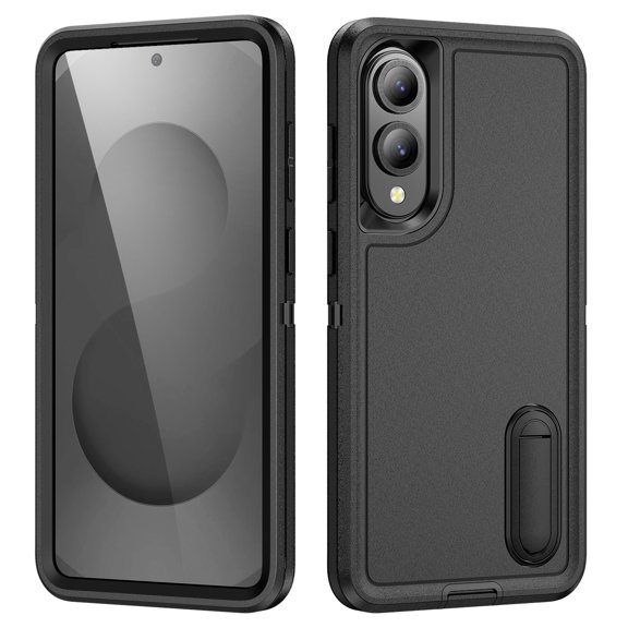 TYJKeJi Case with Kickstand Drop Resistant Shockproof Stander Case For Samsung Galaxy S25 Edge