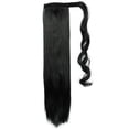 thumbnail image 3 of SAYFUT 24" Long Straight Wrap Around Ponytail Hair Extensions, 3 of 3