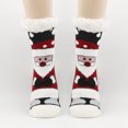thumbnail image 2 of Christmas Socks for Women Winter Warm Thick Confinement Socks Cartoon Animal Cold Sleep Socks, 2 of 3