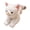 White, variant on Soft Snuggly Cats Plush Toy Realistic Prone Pose PP Cotton Stuffed Doll for Kids RolePlay and Room Decoration