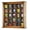 Walnut, variant on 25 Shot Glass Display Case Cabinet