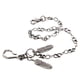 thumbnail image 1 of Cadena de Metal con Colgante de Plumas Corchete de Langosta Estilo Punk Gótico Decoración para Bolso, Pantalones Jeans Plata antigua Macarena  cadena de pantalones para hombres, 1 of 8