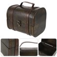 thumbnail image 3 of KAKOWELY small treasure chest Retro Wooden Storage Chest Multi-functional Organizer for Jewelry Trinkets Wooden Trinket Container Keepsake Container Trinket Box, 3 of 4