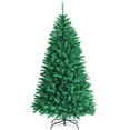 thumbnail image 1 of Costway 7ft Iridescent Tinsel Artificial Christmas Tree Green w/1160 Branch Tips, 1 of 10
