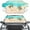 Beach Turtle Starfish Heart, variant on Xoenoiee Beach Starfish Seashell Conch Print Car Windshield Snow Cover, Waterproof Windproof Protection, Snow, Ice, Sun, Frost Defense, Universal for SUV, Truck, Sedan, Van