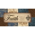 thumbnail image 2 of Greene, Taylor 32x18 Black Ornate Wood Framed with Double Matting Museum Art Print Titled - FAITH, 2 of 4