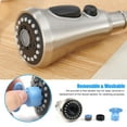 thumbnail image 6 of Versatile Pull Down Faucet Spray Head Replacement G1/2, 3 Modes Stream, Spray, Aquablade Rust Resistance, Easy Installation, 6 of 6