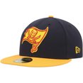 thumbnail image 3 of Men's New Era Navy/Gold Tampa Bay Buccaneers 30 Seasons 59FIFTY Fitted Hat, 3 of 6