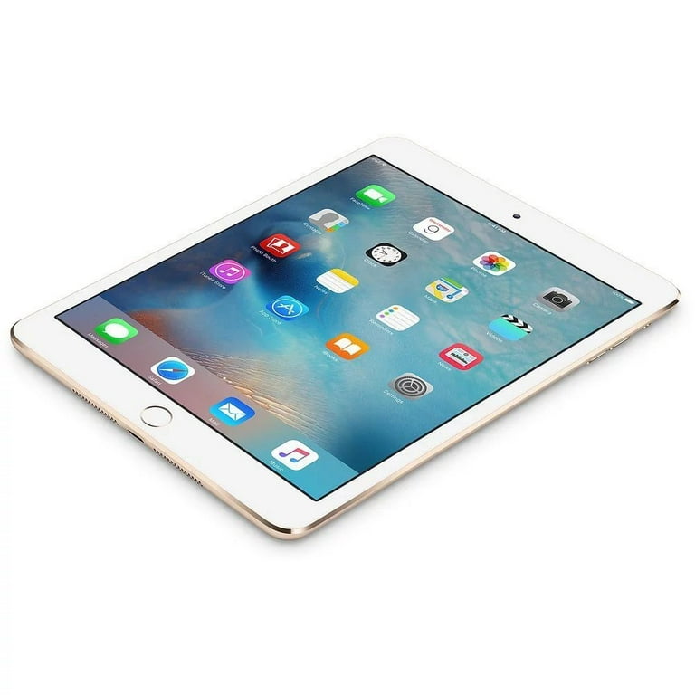 Restored 2015 Apple iPad mini Wi Fi 16 GB Gold (4th Generation