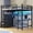 Gray, variant on Plonmago Full Size Loft Bed with Desk & Power Outlet & LED Lights,Full Loft Beds with 14 Storage Drawers,Pegboard, Metal Loft Bed with Safety Guardrail & Ladder, White