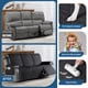 thumbnail image 5 of Funda para sofá reclinable TAOCOCO impermeable para 3 plazas, 5 of 7