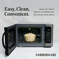 thumbnail image 5 of Farberware Black 1.2 Cu. ft. 1100-Watt Microwave Oven with Grill, Black Stainless Steel, FMO12AHTBSG, 5 of 7