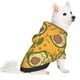 thumbnail image 2 of Fotbe Avocado Dog Sudadera con Estampado para Perros Pequeños – Suéter con Capucha para Mascotas, Tela Suave de Forro Polar con Bolsillo-Large, 2 of 7
