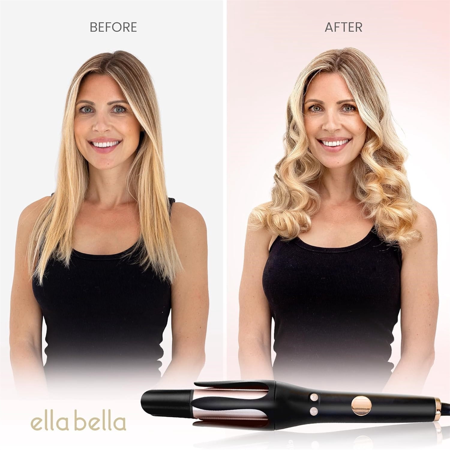 Automatic Rotating Curling Iron • Auto Hair Curlers • Easy to Use • Digital Display to Accurately Control Temperature • Transform Your Look in Snds • I for Longer Hair