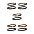 thumbnail image 1 of Minnieouse 2 Pieces Stone Bead Bracelets Jewelry Hand Fashion Adorn Gift Solid Decoration Birthday Gifts Accessory Color Wrist Decor Type2 NO2, 1 of 6