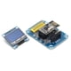 thumbnail image 1 of Receptor De Control Remoto Inalámbrico, DC5V-12V Tablero De Receptores De Señal Antirreversa Salida De 12 Bits Con Pantalla OLED Para Control ESC Del Mecanismo De Dirección ANGGREK ESC Control Receiver Module, 1 of 8