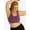 Amethyst Plum, variant on The Serena - Cotton Wireless Sports Bra