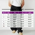 thumbnail image 3 of Dagugfen Work Pants for Men High Waist Straight Leg Button Loose Solid Color Lightweight Lounge Pants, 3 of 6