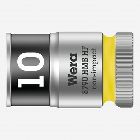 

Wera 003744 Zyklop Socket with 3/8 Drive with Holding Function - 10 mm