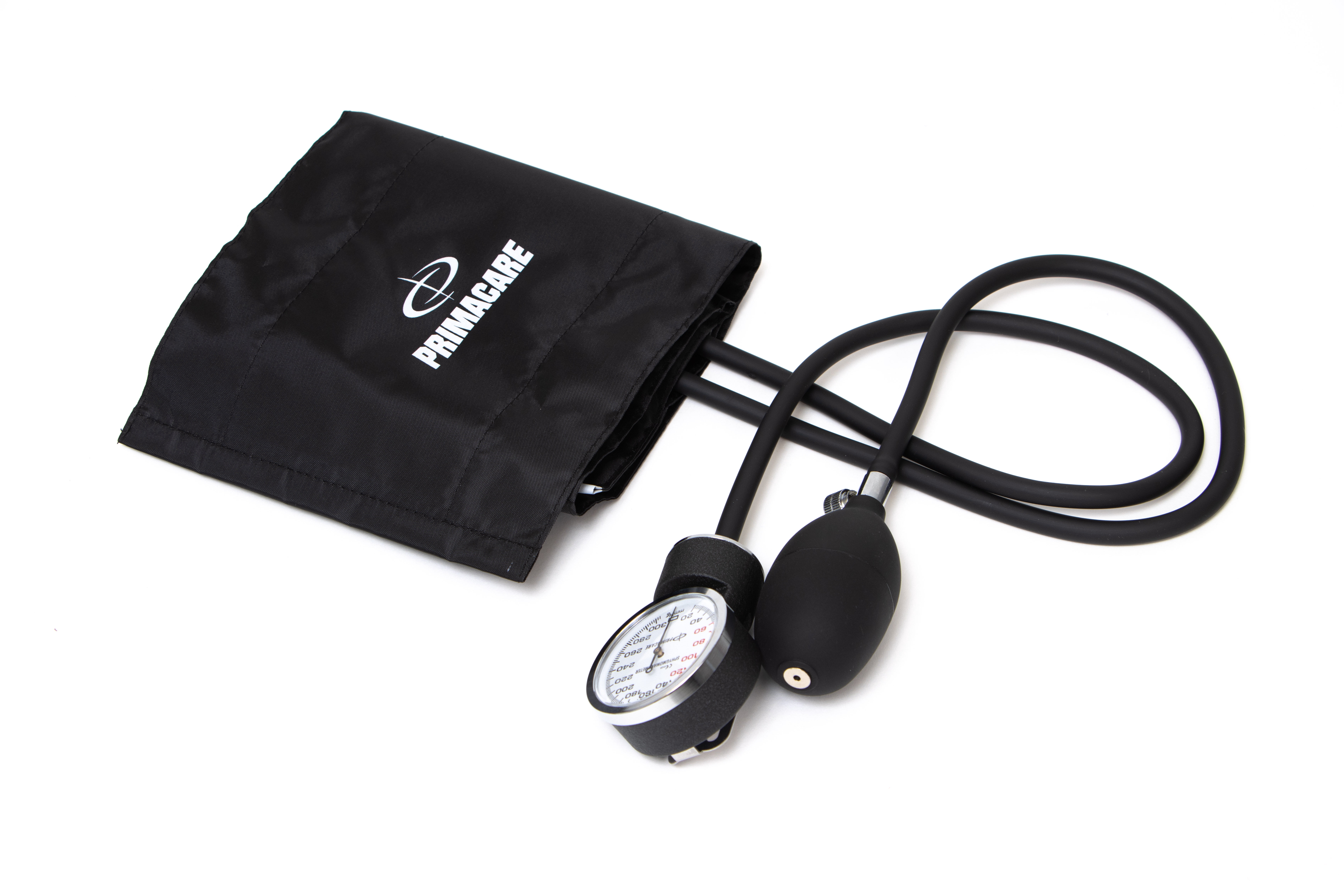Primacare DS-9193WM Classic Series Large Adult Size Professional Blood Pressure Kit with Aneroid Sphygmomanometer, Latex Free Inflation System BP Kit with Nylon Cuff
