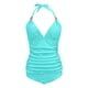 thumbnail image 5 of Traje de Baño Mujer Conjunto de Bikini de Dos Piezas Con Estampado de Hojas Para Mujer, Ropa de Playa Sexy, Tankinis Sin Mangas, Traje de Baño de Verano 2023, 5 of 6