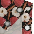thumbnail image 4 of Ambesonne Fruits Grommet Curtain, Cinnamon Sticks, 50" x 84", Cinnamon Red Cream, 4 of 6