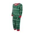 thumbnail image 3 of Aunavey Family Matching Christmas Pajamas Xmas Tree Jammies Clothes Sleepwear Long Sleeve Pjs, 3 of 8