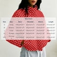 thumbnail image 3 of Yutgune Women's Cropped Polka Dots Jacket Zip up with Pockets Bomber Gingham Jacket Stand Collar Fall Workout Outerwear, 3 of 8