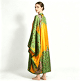 thumbnail image 3 of WeHello Women's shirt peacock print kimono long style clothes summer casual swimsuit cardigan, 3 of 8