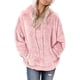 thumbnail image 2 of Sudadera de Felpa para Mujer,Sudadera de Felpa para Mujer Sudadera con Capucha y cordón para Mujer Sudadera Difusa para Mujer Construcción Robusta, 2 of 6
