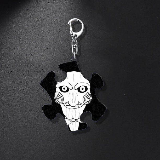 LLavero de película de terror para niños, colgante de bolsa, cadenas, anillo, regalos de joyería, Viernes 13