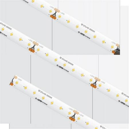 

16.4 ft. 3000K IP65 Reel Standard Grade HD Tape Light - 1.46 in. Cut Increment - 2.19W per ft. - White