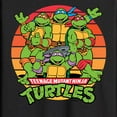 thumbnail image 3 of Teenage Mutant Ninja Turtles - Retro Sunset Circle - Men's Long Sleeve T-Shirt, 3 of 5