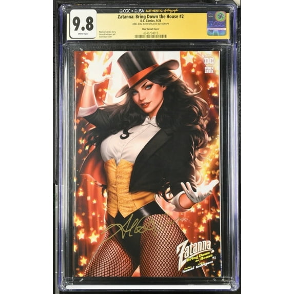 Zatanna: Bring Down the House #2 - CGC 9.8 Comic Book